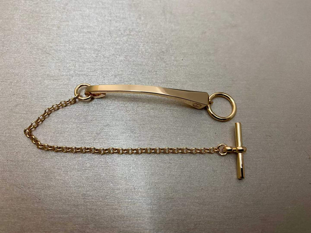 [Garvey]CLOU DE FORGE BRACELET WITH SQUARE CONE STUDS