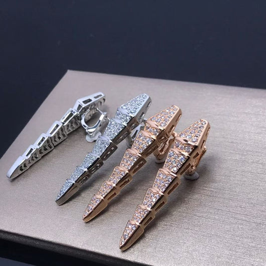 [Garvey]NEW！STARRY SNAKE CLIP-ON EARRINGS