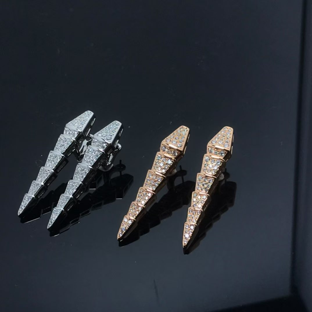 [Garvey]NEW！STARRY SNAKE CLIP-ON EARRINGS