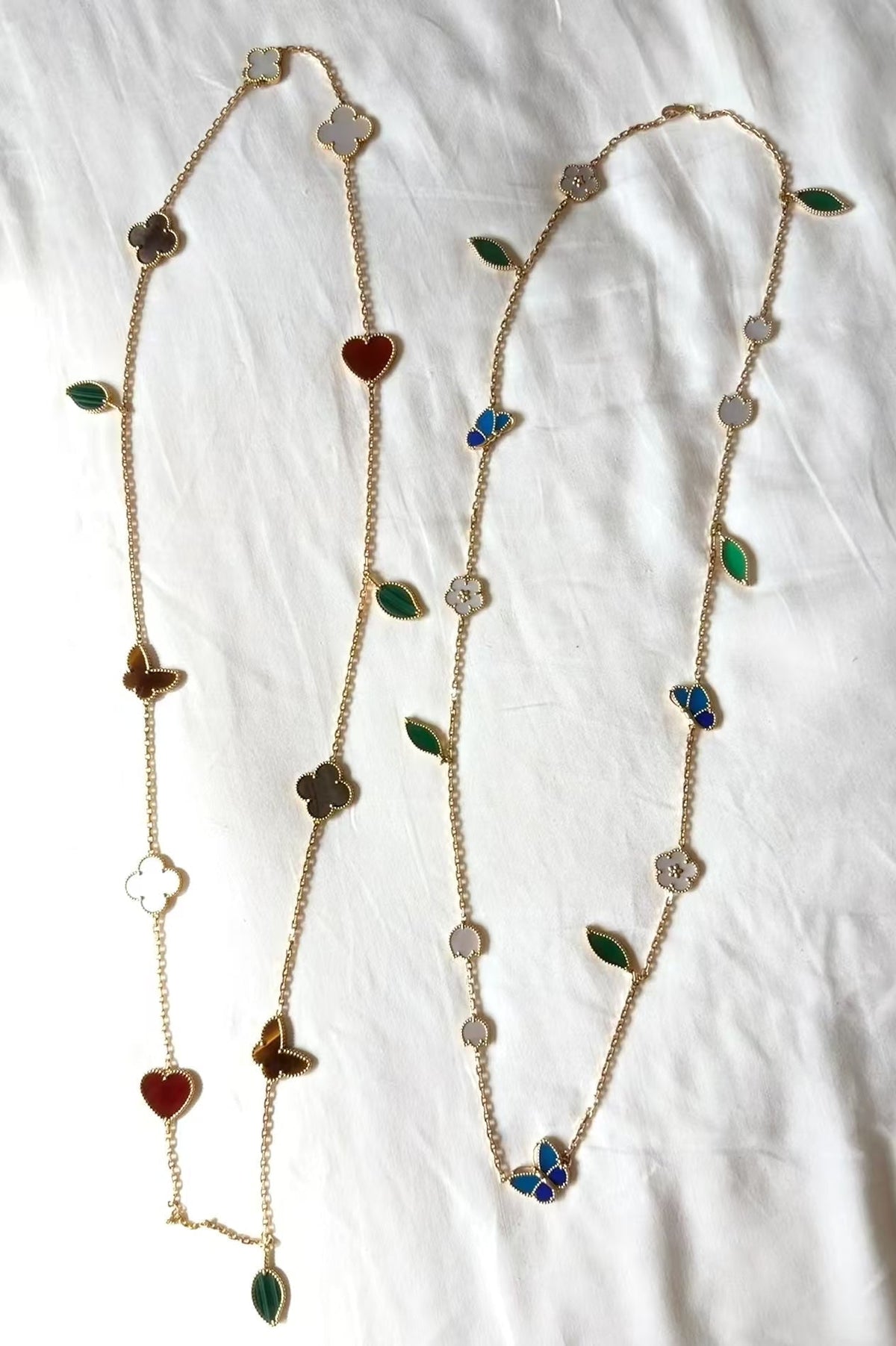 [Garvey ]LUCKY SPRING GOLD  MOTIFS  NECKLACE