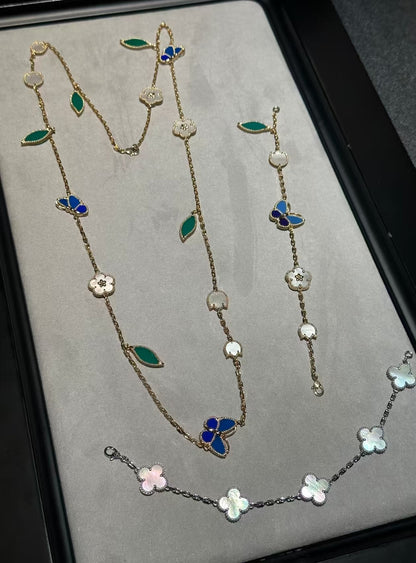 [Garvey ]LUCKY SPRING GOLD  MOTIFS  NECKLACE
