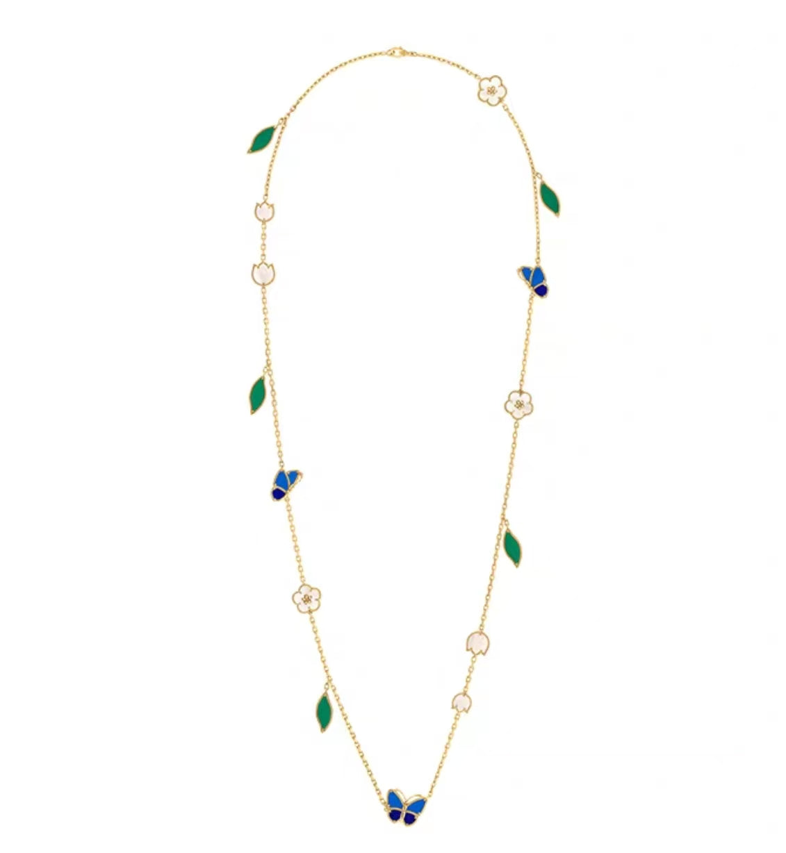 [Garvey ]LUCKY SPRING GOLD  MOTIFS  NECKLACE