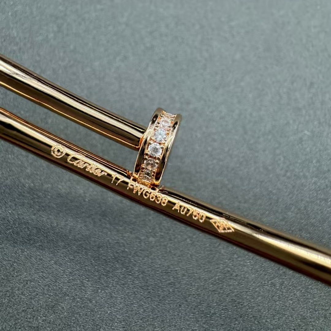 [Garvey]JUSTE BRACELET 2.5MM DIAMONDS NEW