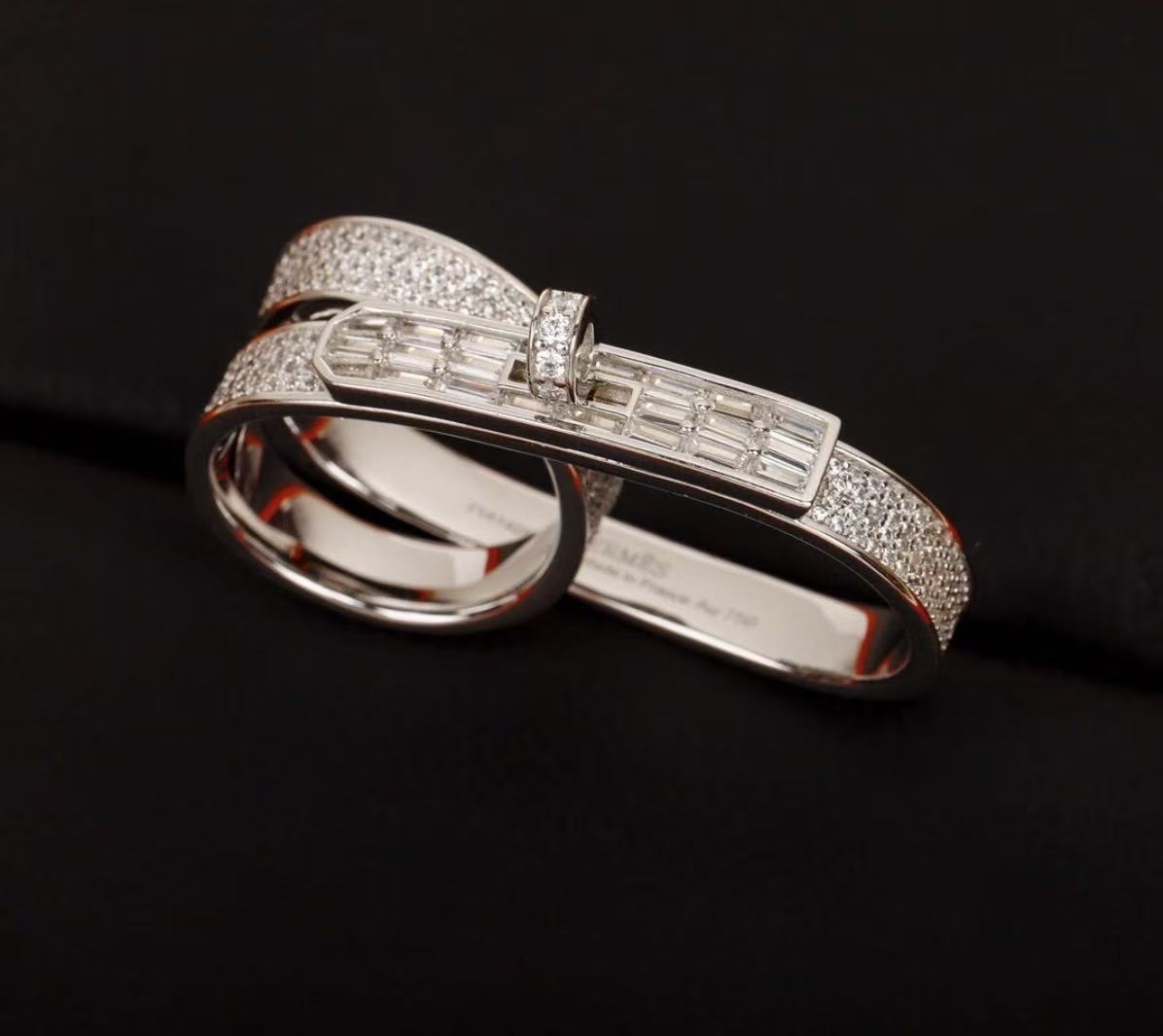 [Garvey]NEW STYLE FULL CIRCLE DOUBLE DIAMOND RING