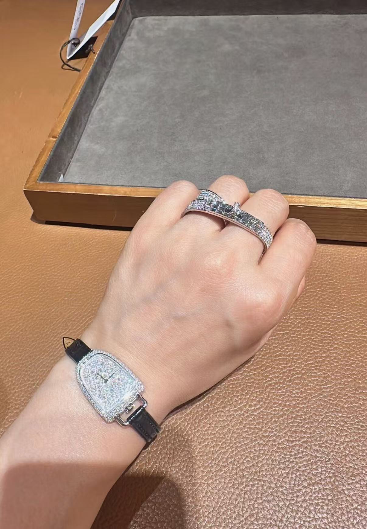 [Garvey]NEW STYLE FULL CIRCLE DOUBLE DIAMOND RING