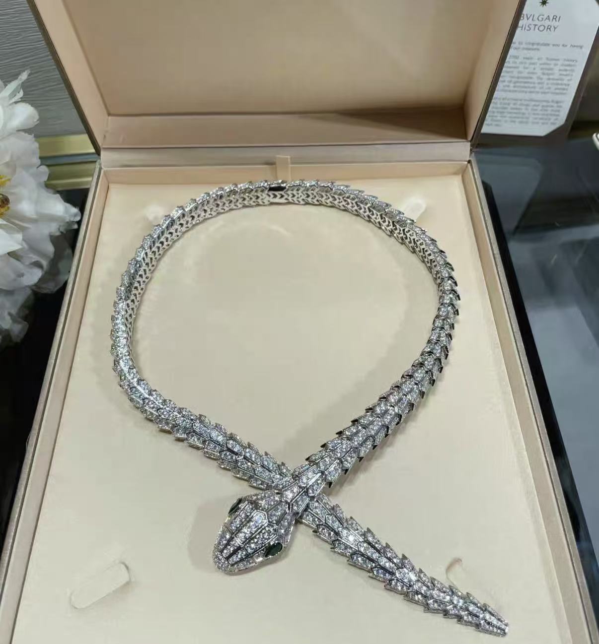 [Garvey]SERPENTI LARGE SIZE SNAKE NECKLACE