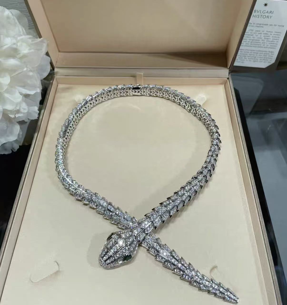[Garvey]SERPENTI LARGE SIZE SNAKE NECKLACE