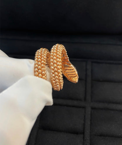 [Garvey]SERPENTI FULL DIAMOND SNAKE RING