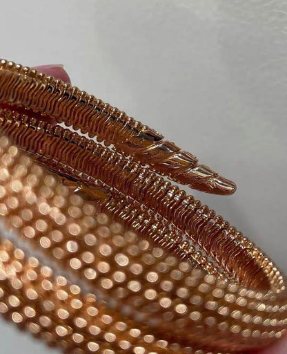 [Garvey]SERPENTI FULL DIAMOND SNAKE BRACELET
