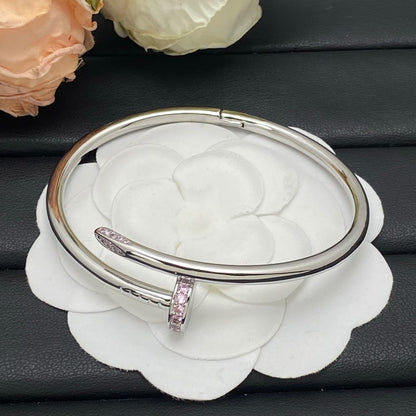[Garvey]FIRST RELEASE. NEW NAIL PINK DIAMOND BANGLE