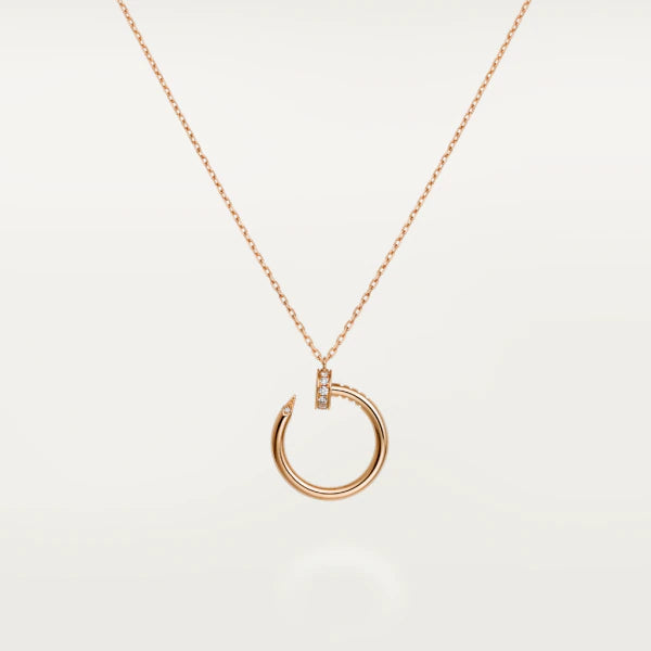 [Garvey ]JUSTE NECKLACE PINK GOLD