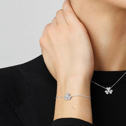 [Garvey]LUMINOUS BLOSSOM SINGLE-MOTIF CHARM BRACELET