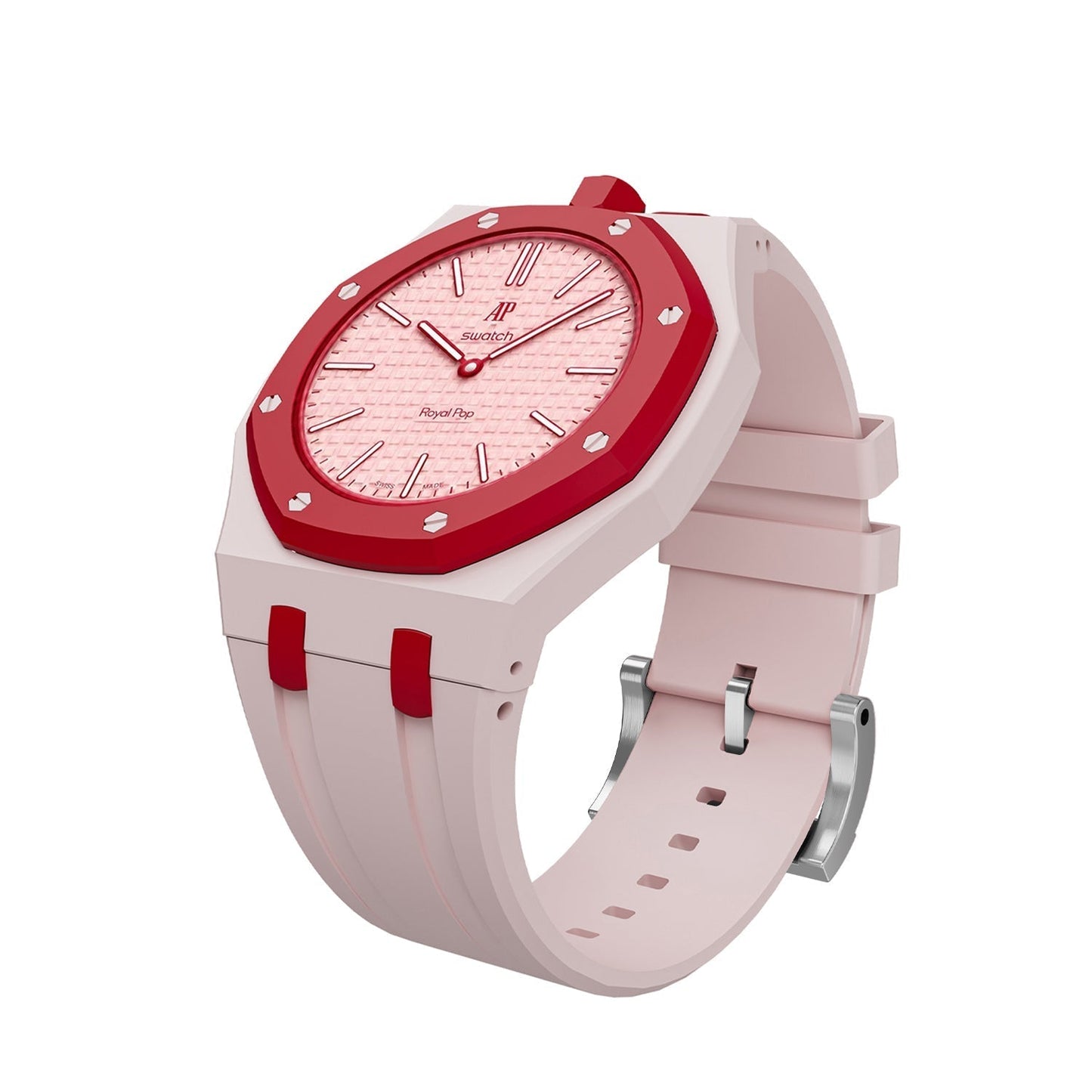 [Garvey]Royal Oak Pop Exclusive Bioceramic Case & Silicone Strap Mix Color