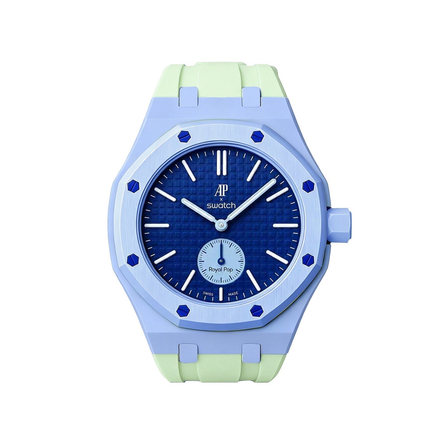 [Garvey]Royal Oak Pop Exclusive Bioceramic Case & Silicone Strap Mix Color