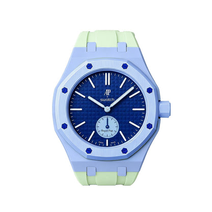 [Garvey]Royal Oak Pop Exclusive Bioceramic Case & Silicone Strap Mix Color