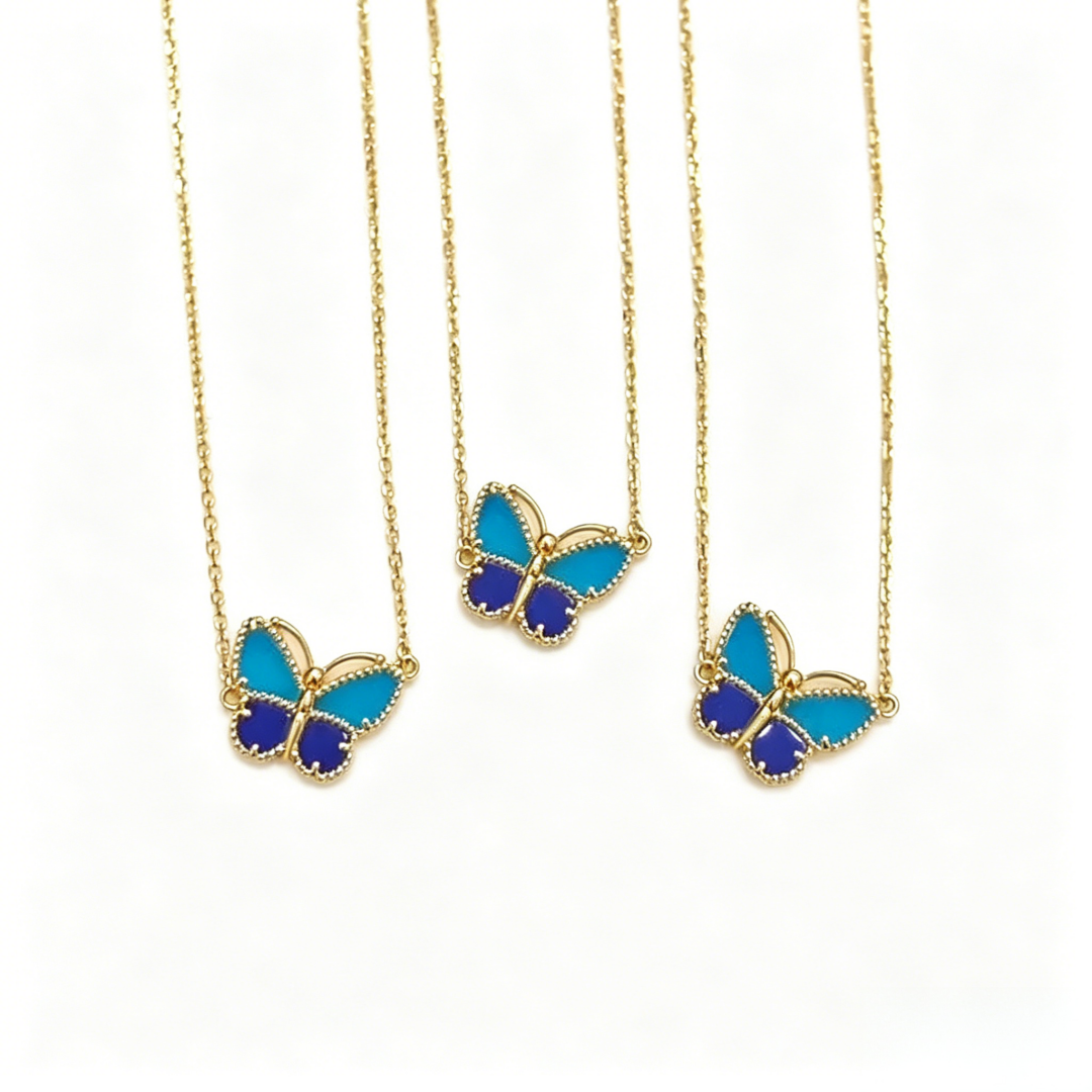 [Garvey] 2026 NEW LUCKY BUTTERFLY 1 MOTIFS NECKLACE