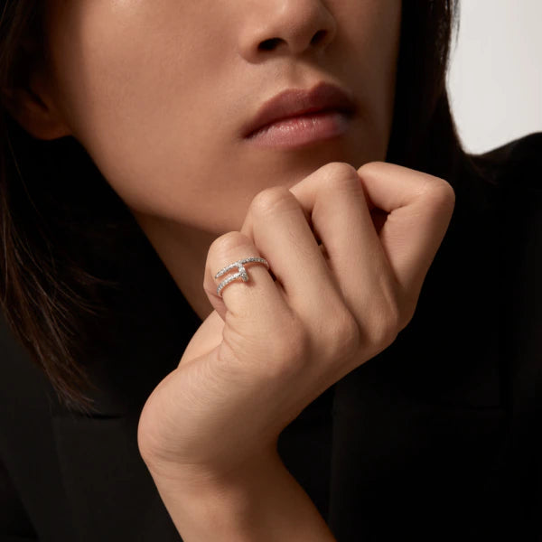 [Garvey ]JUSTE RING 1.8MM SILVER DIAMONDS