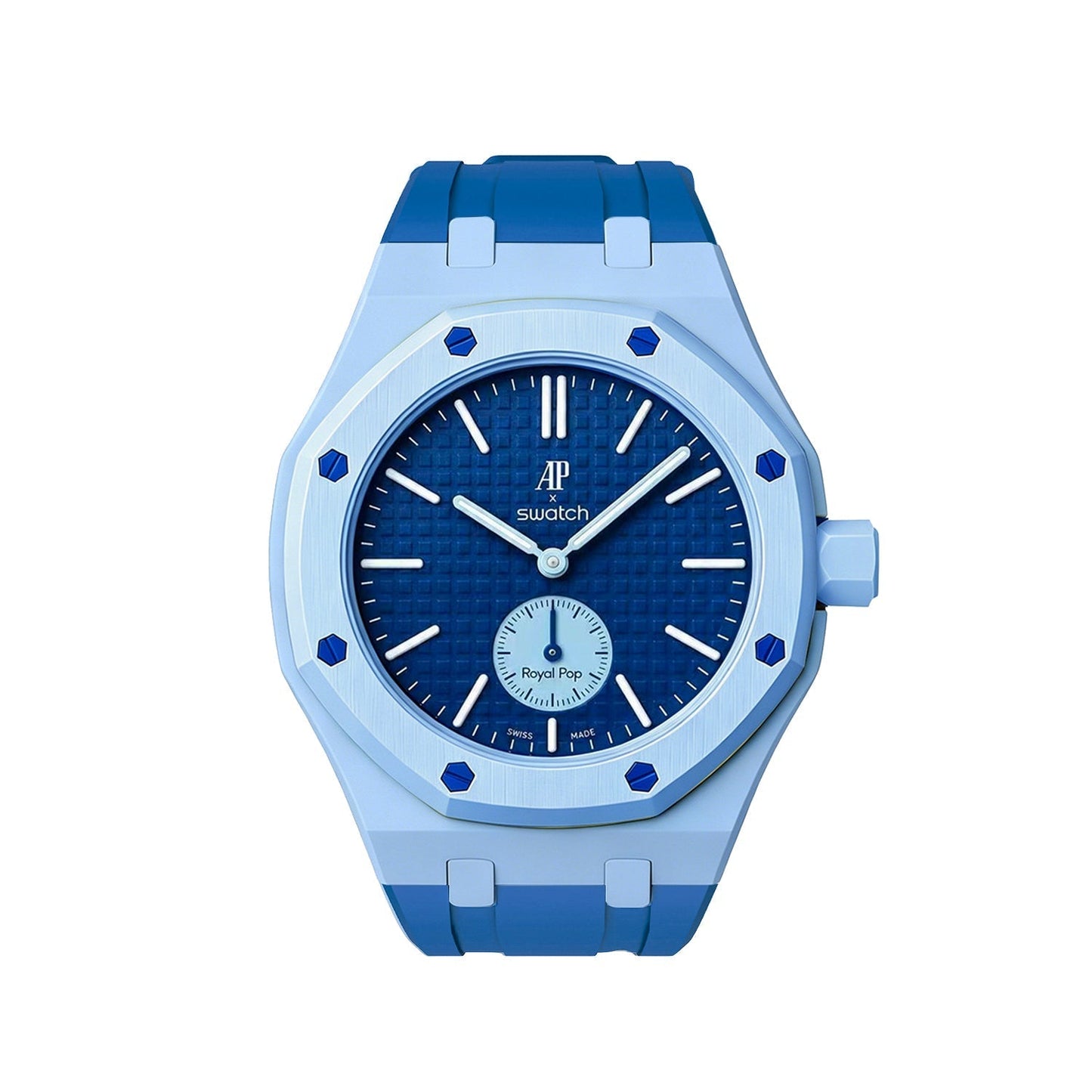 [Garvey]Royal Oak Pop Exclusive Bioceramic Case & Silicone Strap Mix Color