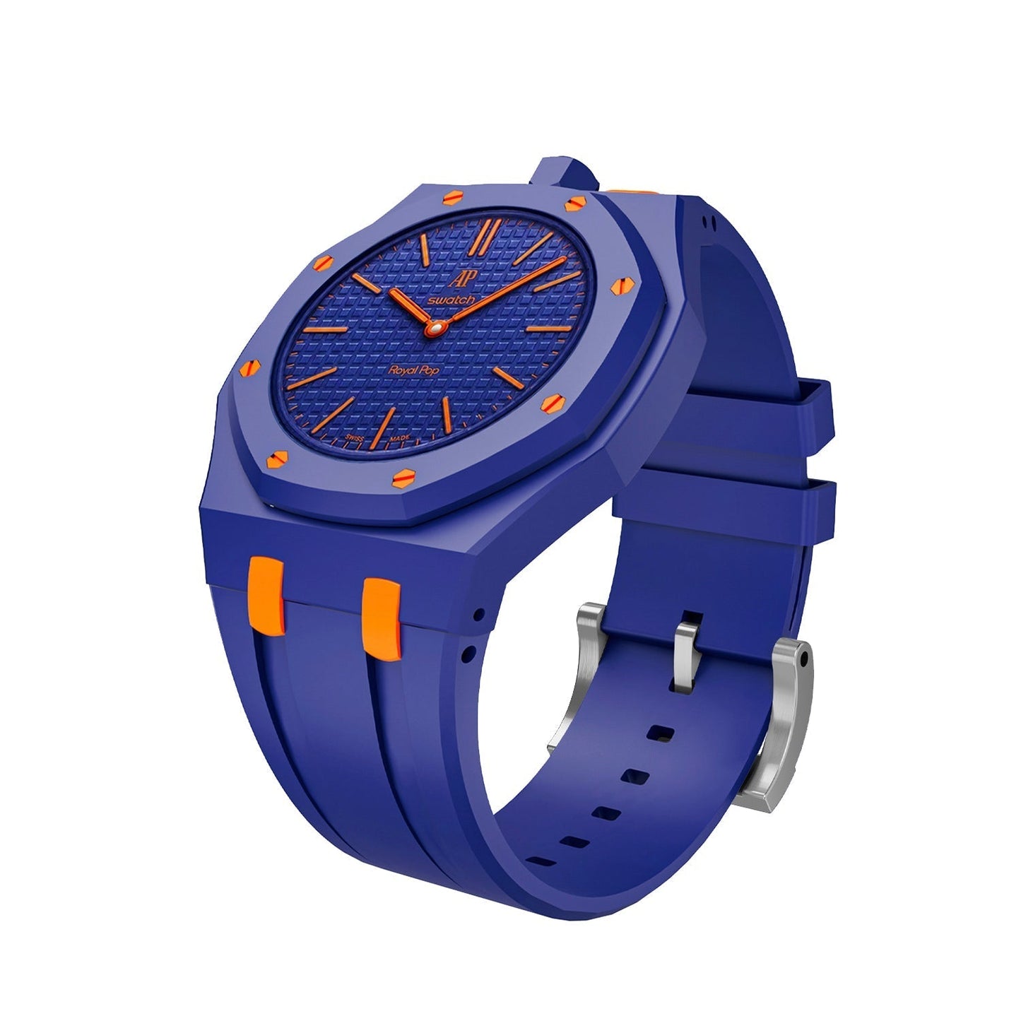 [Garvey]Royal Oak Pop Exclusive Bioceramic Case & Silicone Strap Mix Color