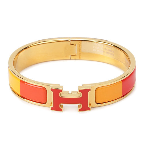 [Garvey ]H BRACELET ORANGE RAINBOW CERAMIC
