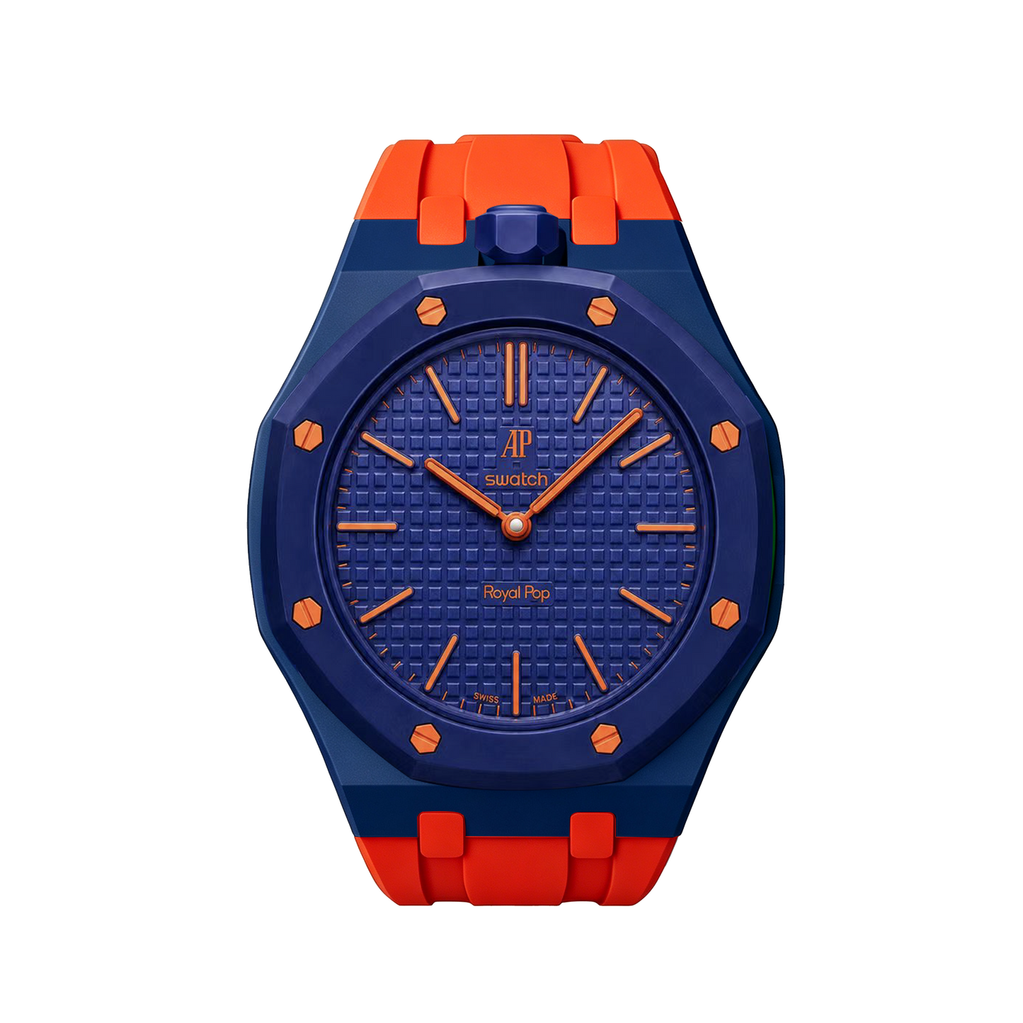 [Garvey]Royal Oak Pop Exclusive Bioceramic Case & Silicone Strap Mix Color