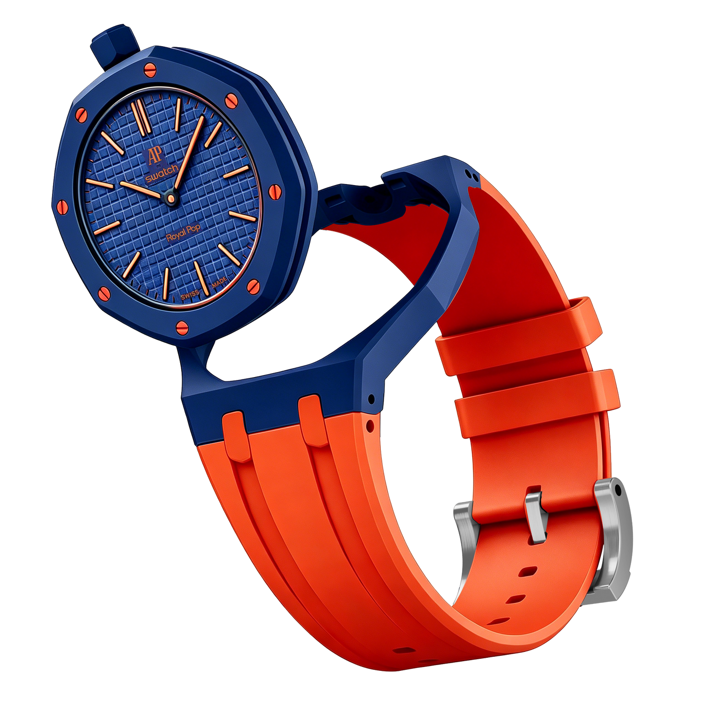 [Garvey]Royal Oak Pop Exclusive Bioceramic Case & Silicone Strap Mix Color