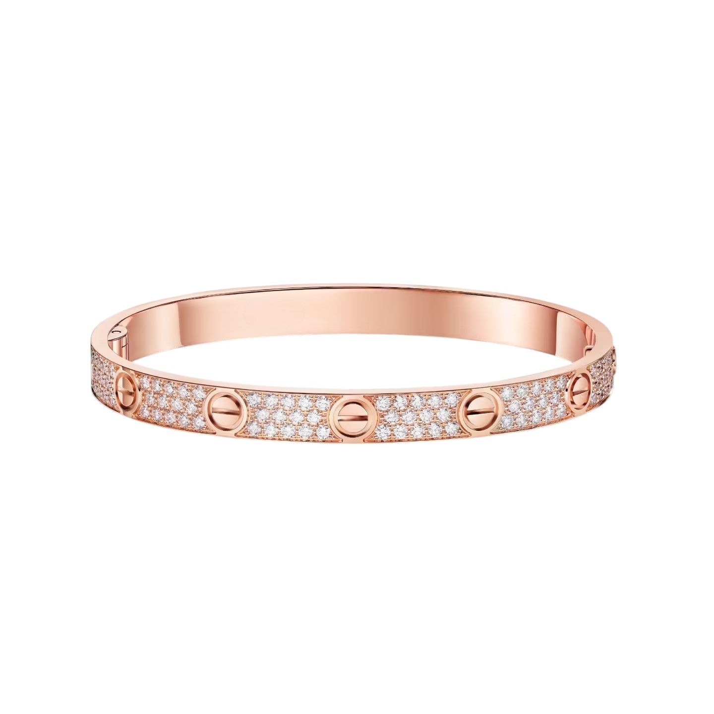 [Garvey]CLASSIC 6.1MM LOVE BANGLE - FULL PAVÉ