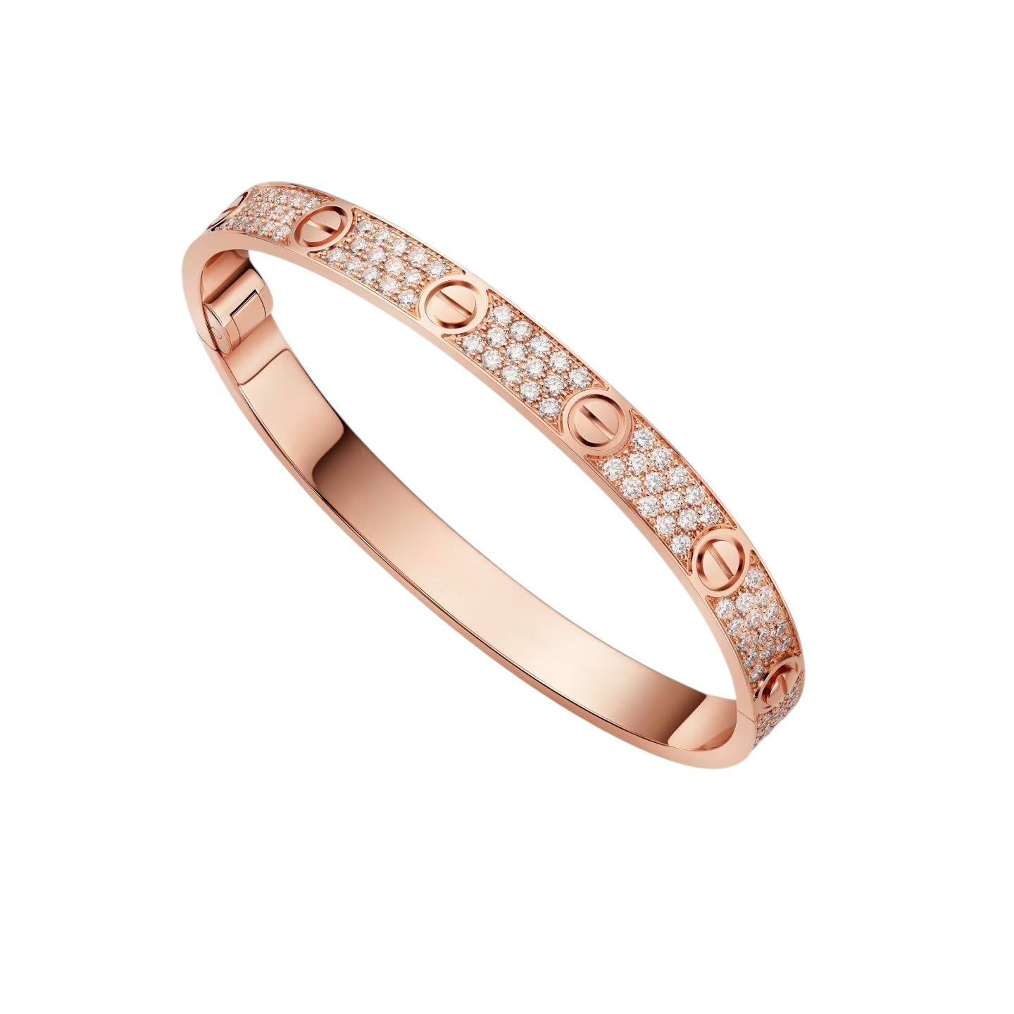 [Garvey]CLASSIC 6.1MM LOVE BANGLE - FULL PAVÉ