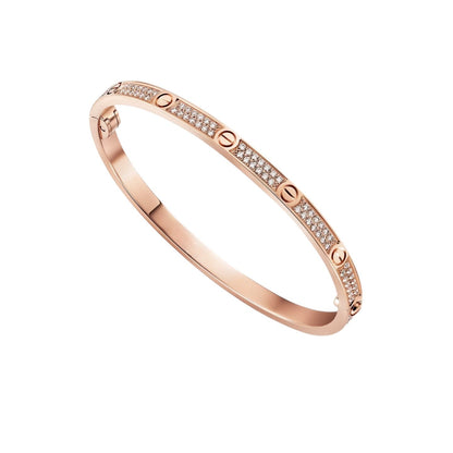 [Garvey]CLASSIC 3.65MM LOVE FULL PAVE BANGLE