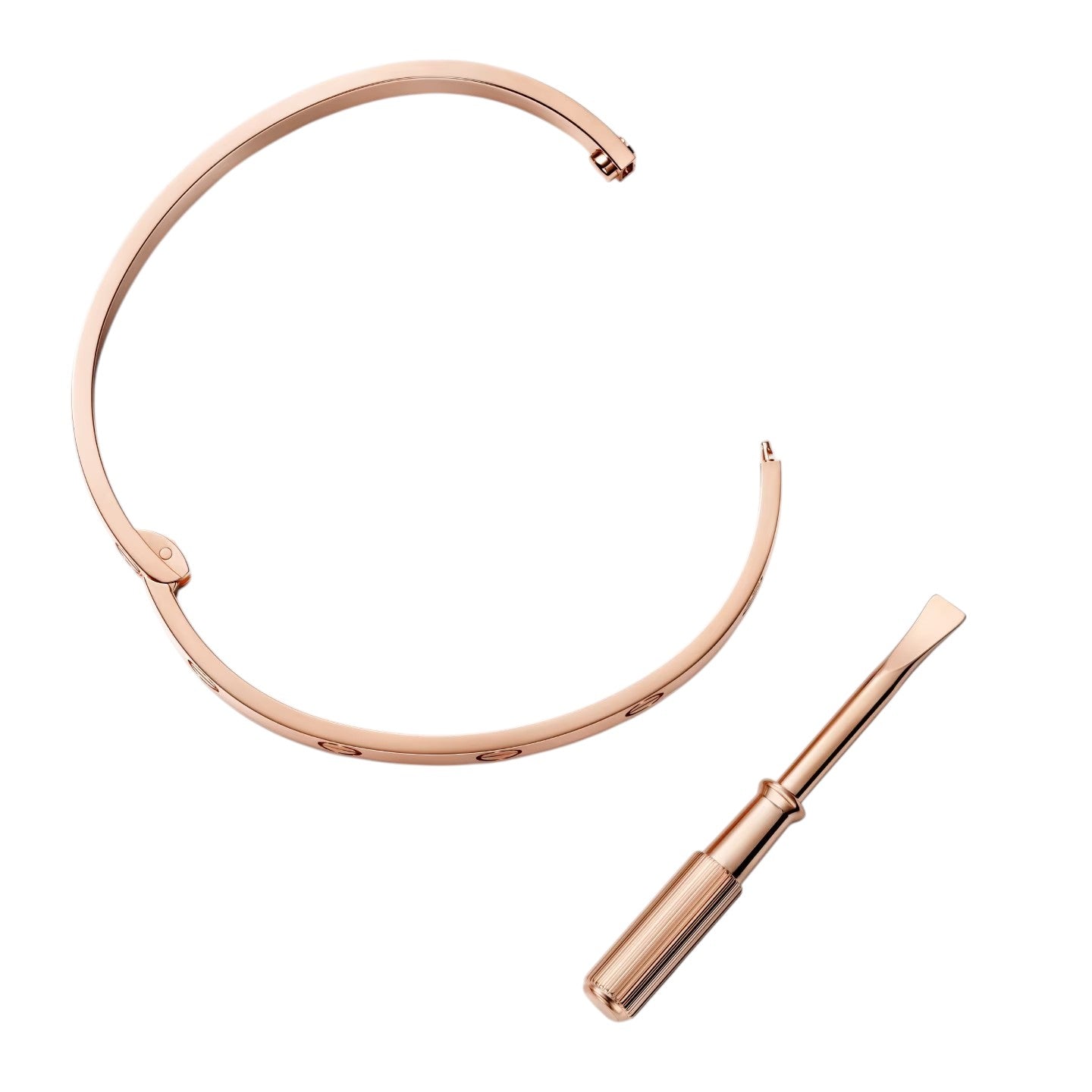 [Garvey]CLASSIC 6.1MM LOVE SINGLE-SCREW CLOSURE BANGLE