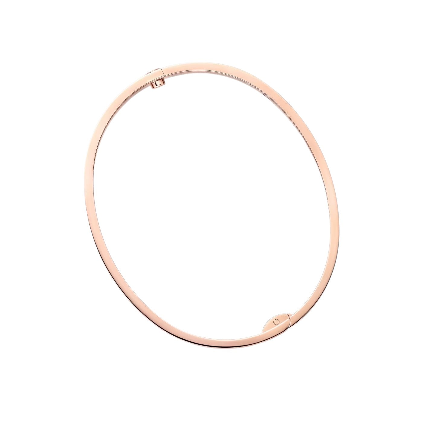 [Garvey]CLASSIC 6.1MM LOVE SINGLE-SCREW CLOSURE BANGLE - 4-DIAMOND