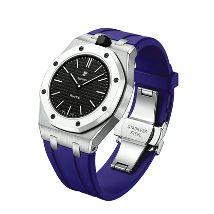 [Garvey]Royal Oak Pop Exclusive Steel Case & Silicone Strap With Cradle