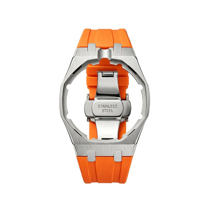 [Garvey]Royal Oak Pop Exclusive Steel Case & Silicone Strap With Cradle
