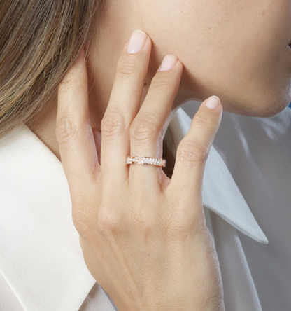 [Garvey ]ALLIANCE LIENS VIDENCE PAVED DIAMOND 4MM RING