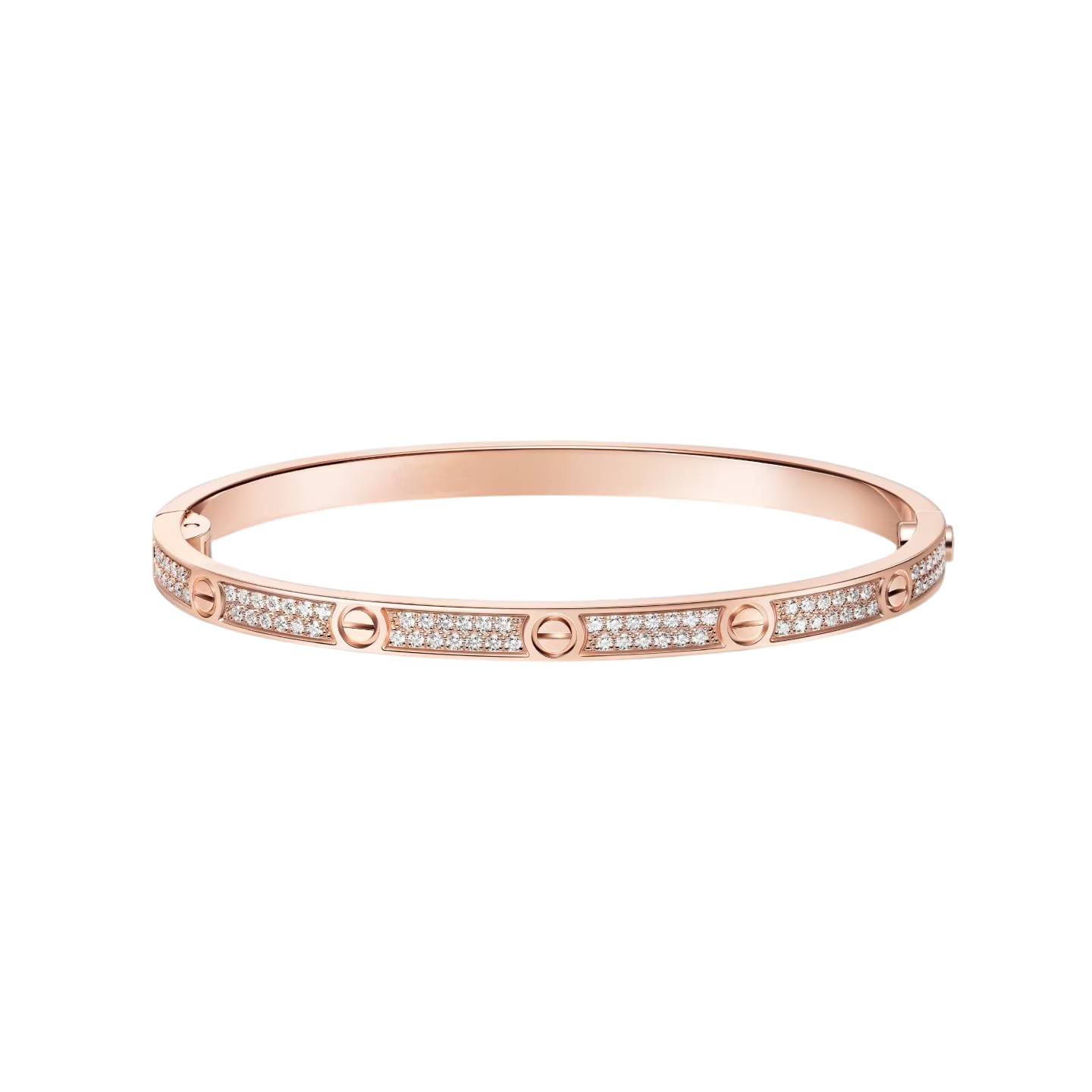 [Garvey]CLASSIC 3.65MM LOVE FULL PAVE BANGLE