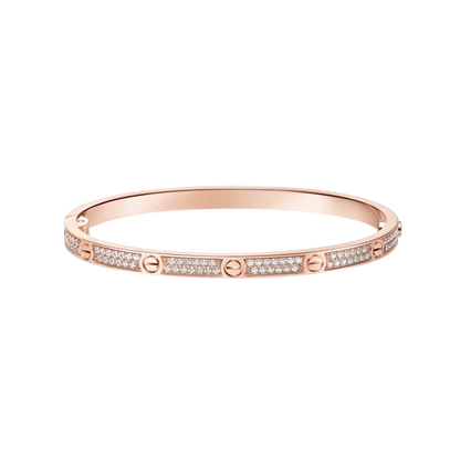 [Garvey]CLASSIC 3.65MM LOVE FULL PAVE BANGLE