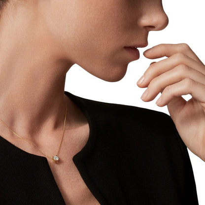 [Garvey]C DE PENDANT DIAMOND NECKLACE