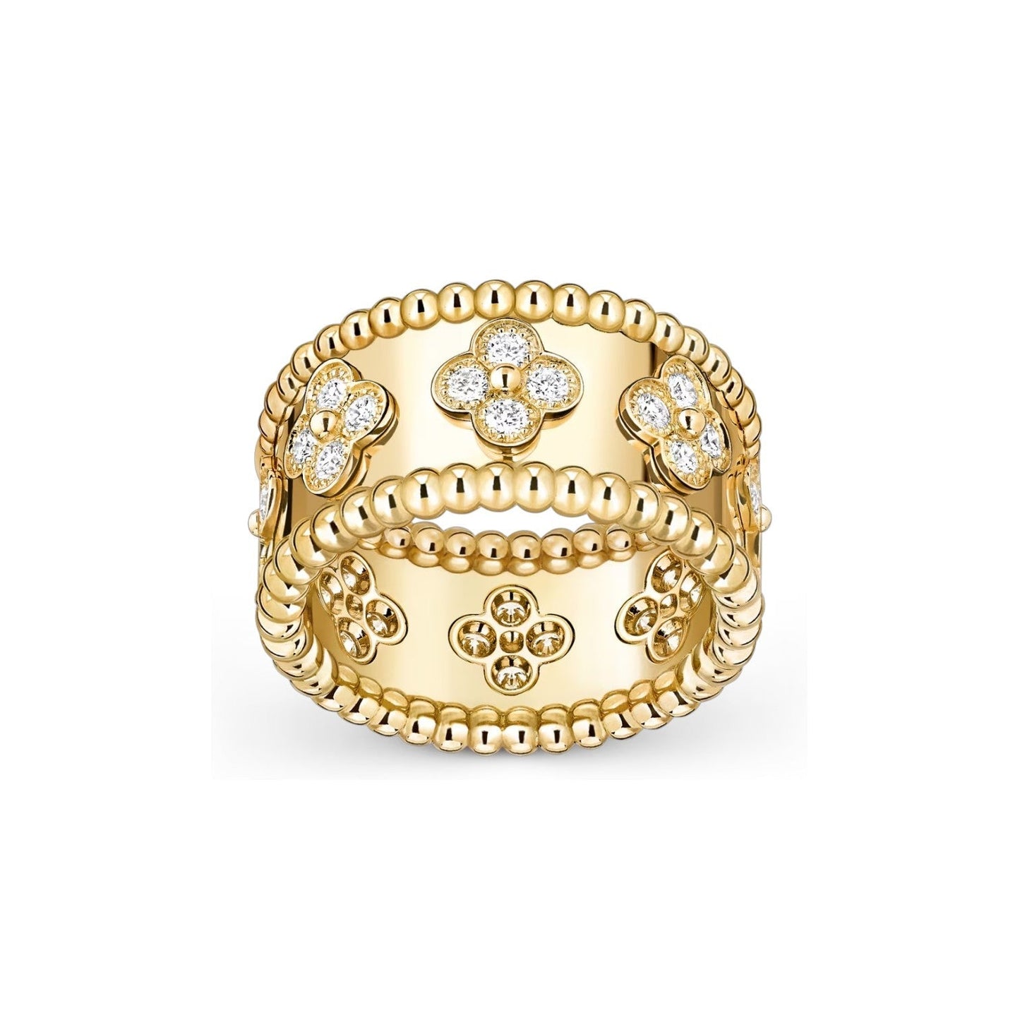 [Garvey]KALEIDOSCOPE RADIANCE WIDE BAND RING