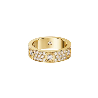 [Garvey]LOVE 5.5MM FULL-PAVÉ 6-DIAMOND RING