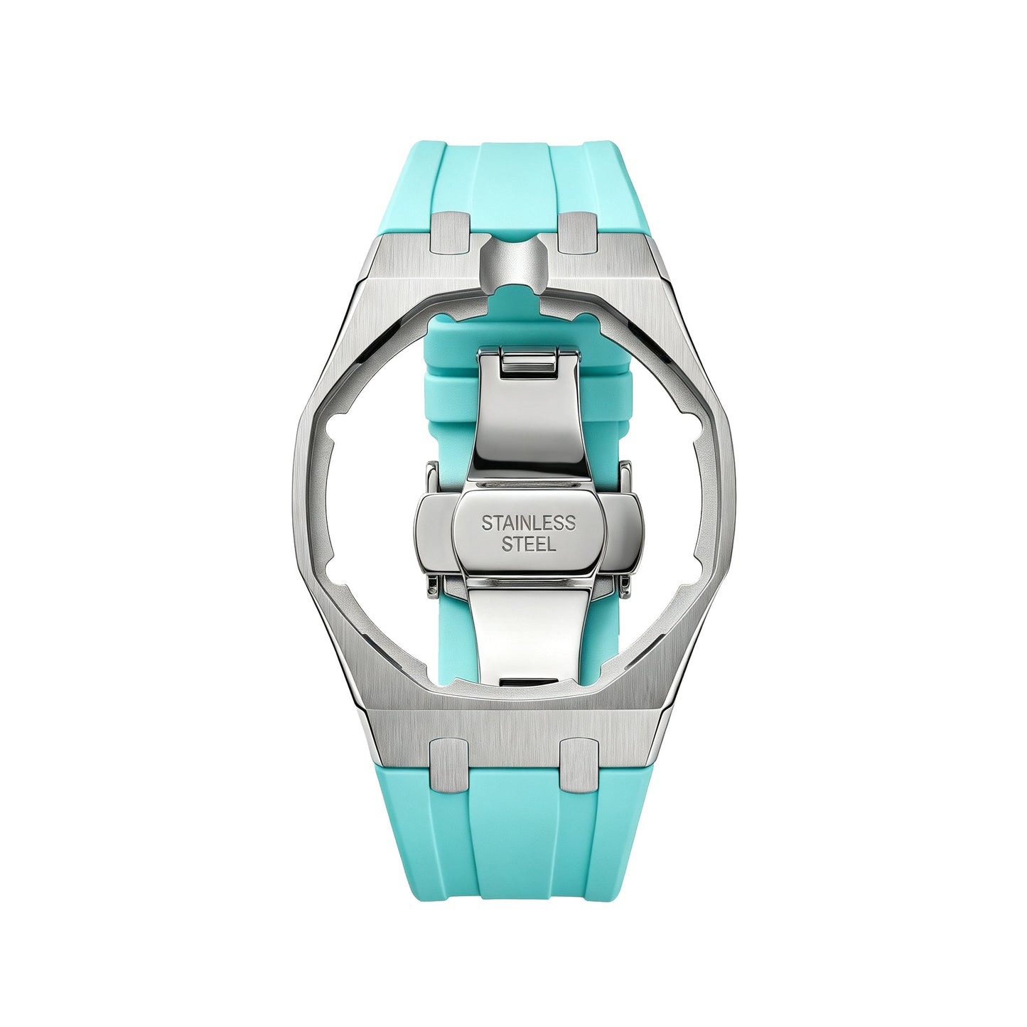 [Garvey]Royal Oak Pop Exclusive Steel Case & Silicone Strap With Cradle