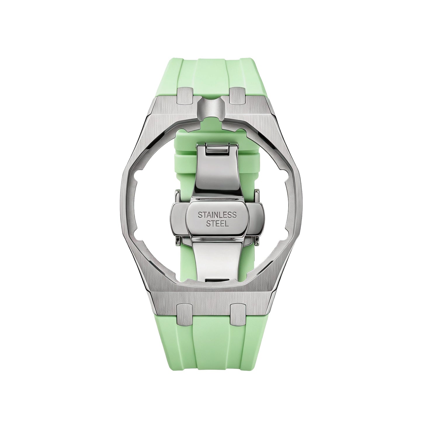 [Garvey]Royal Oak Pop Exclusive Steel Case & Silicone Strap With Cradle