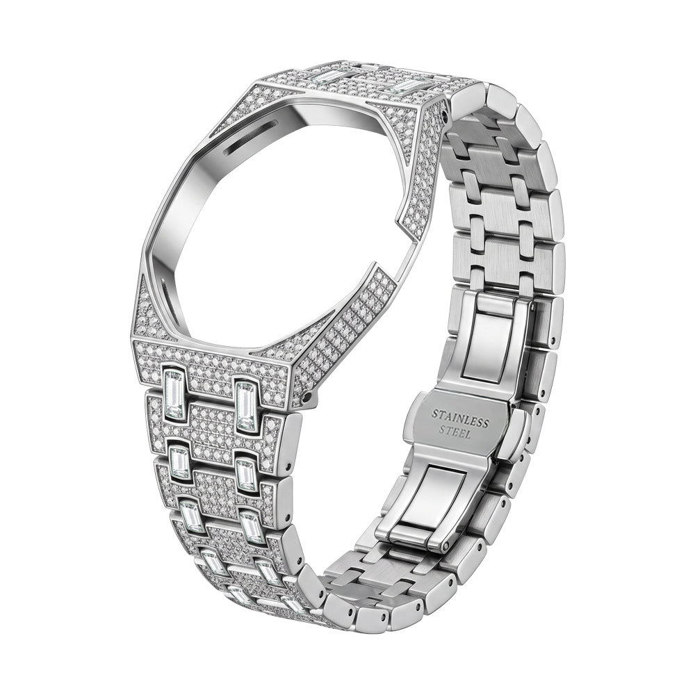 [Garvey]Royal Oak Pop Exclusive Bioceramic Case & Bioceramic Strap Full Diamond