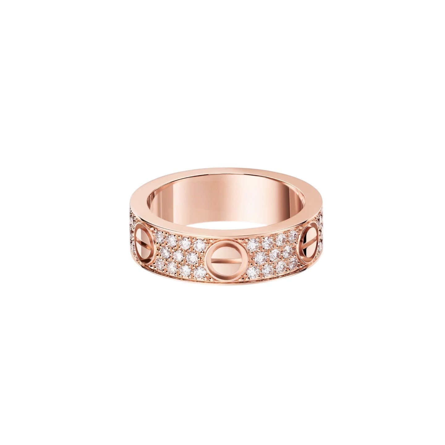 [Garvey]LOVE 5.5MM FULL-PAVÉ DIAMOND RING