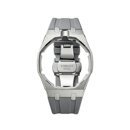 [Garvey]Royal Oak Pop Exclusive Steel Case & Silicone Strap With Cradle