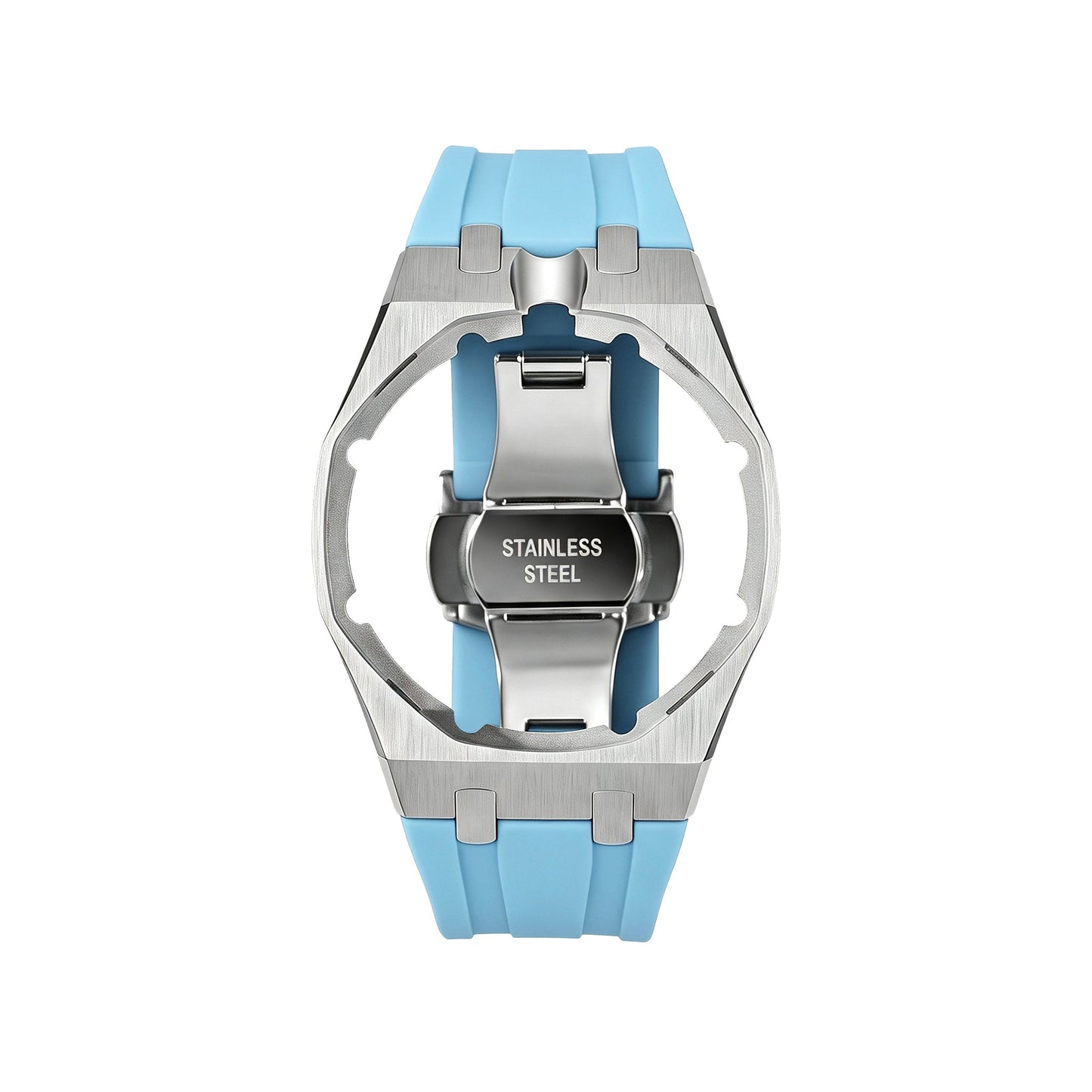 [Garvey]Royal Oak Pop Exclusive Steel Case & Silicone Strap With Cradle