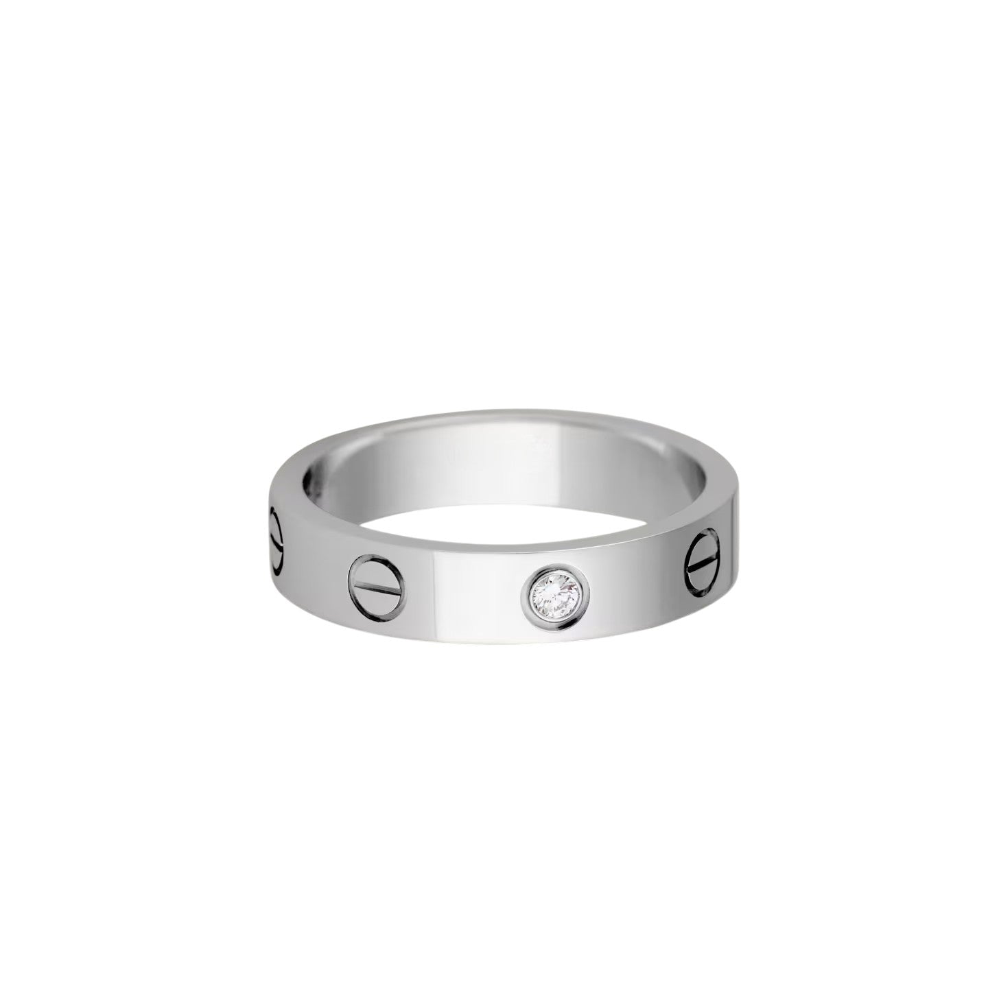 [Garvey]LOVE 4MM 1 DIAMOND RING