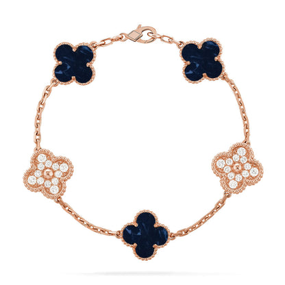 [Garvey ]CLOVER 5 MOTIF PIETERSITE BRACELET COLLECTION
