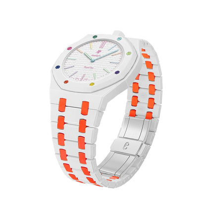 [Garvey]Royal Oak Pop Exclusive Bioceramic Case & Bioceramic Strap Mix Color
