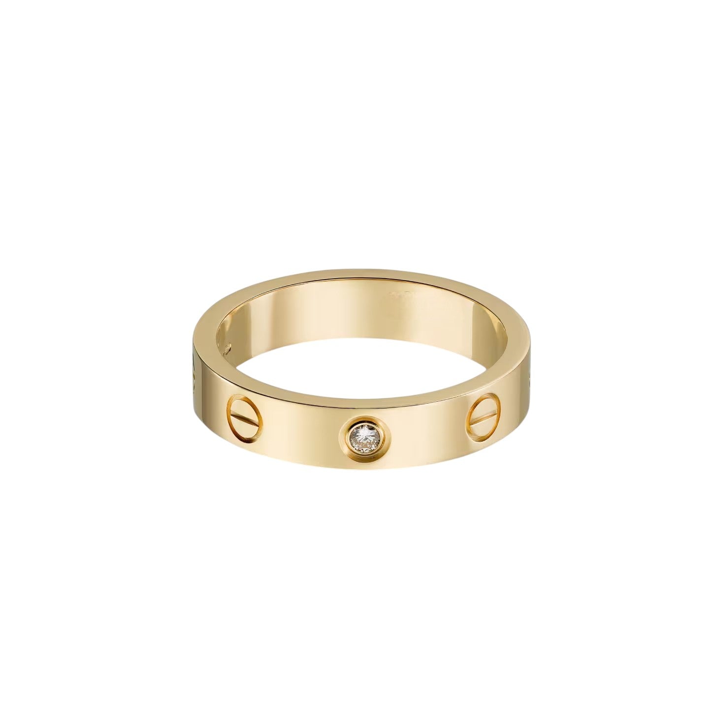 [Garvey]LOVE 4MM 1 DIAMOND RING