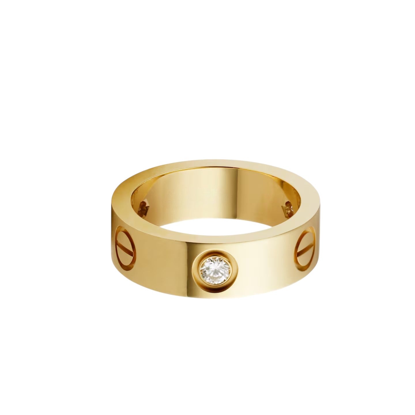 [Garvey]LOVE 5.5MM 3 DIAMONDS RING